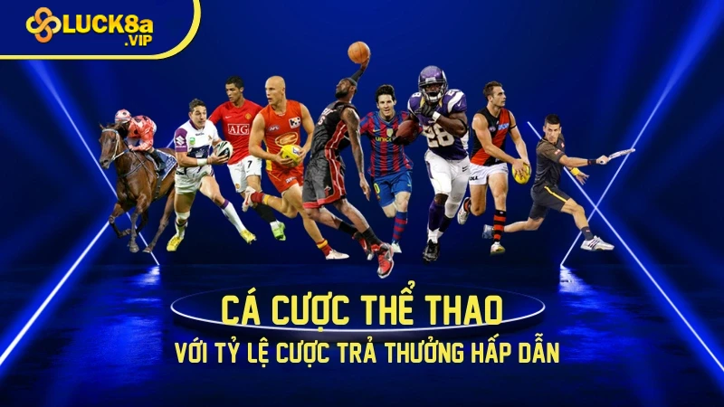 Cá cược thể thao với tỷ lệ cược trả thưởng hấp dẫn